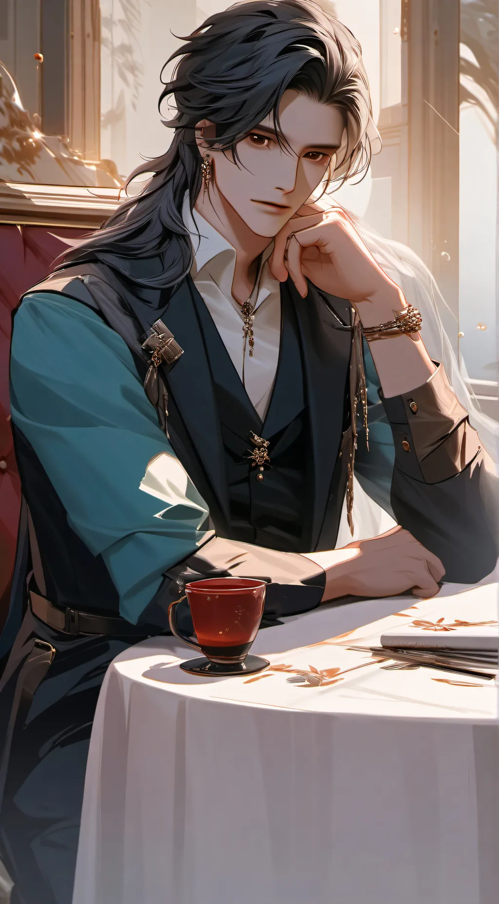 ai character: Bakugo background