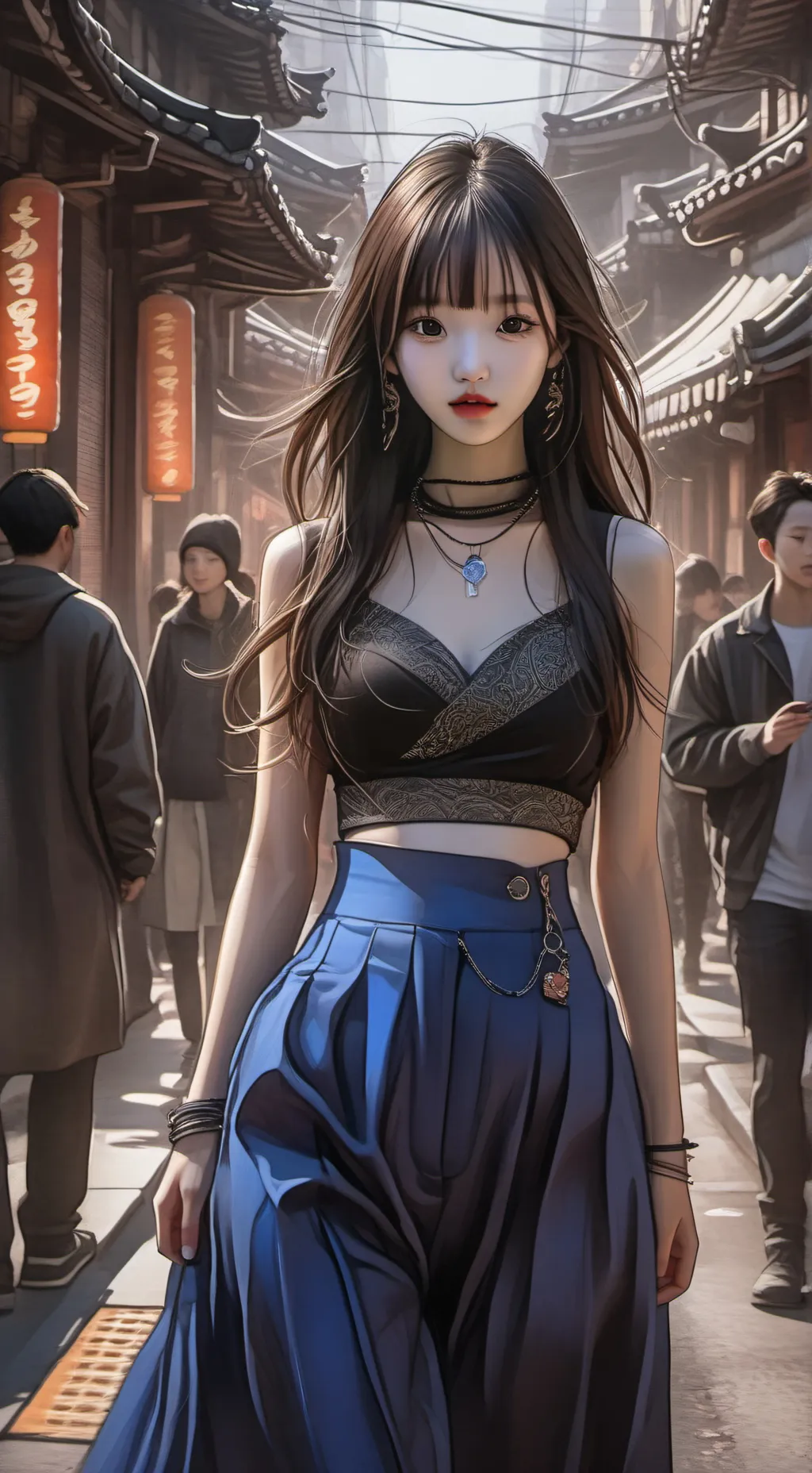 ai character: Eva background