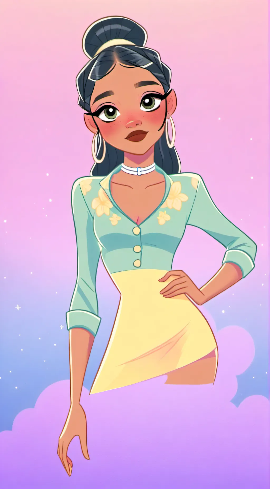 ai character: ava background