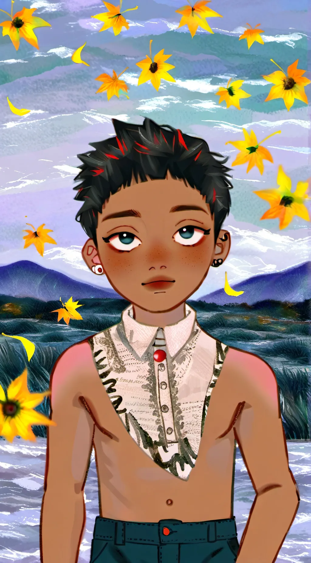 ai character: sam background