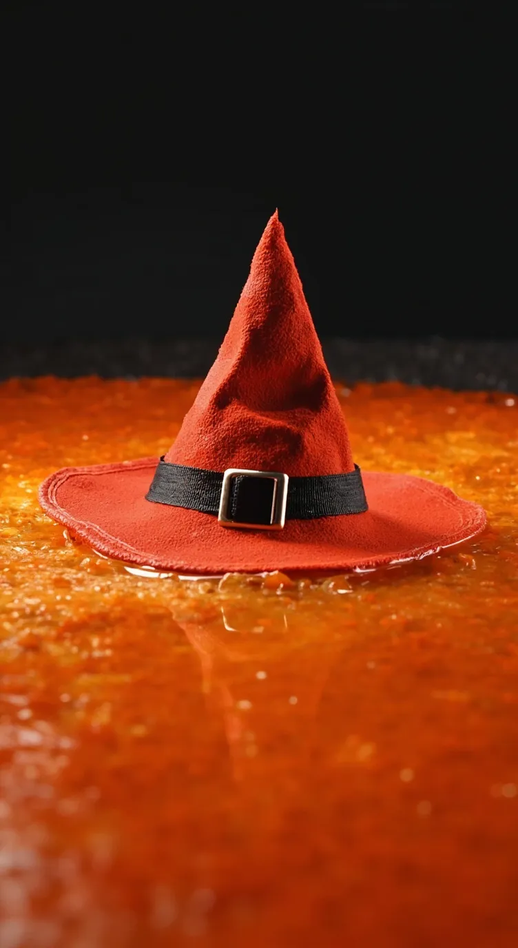 ai character: Shrimpa melting background