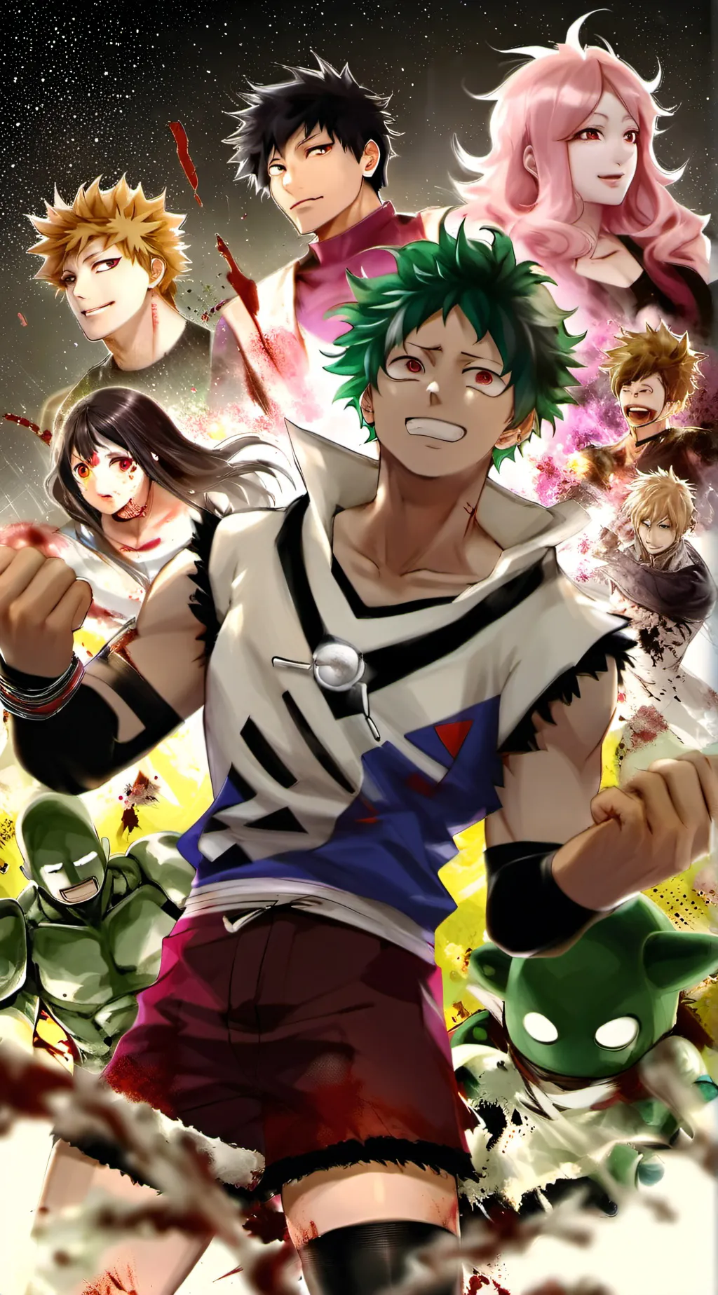 ai character: MHA hates background