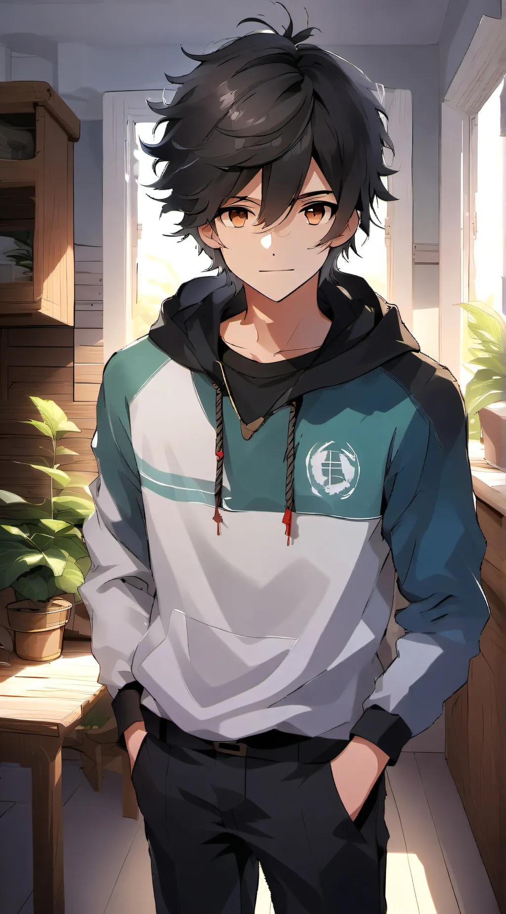 ai character: Kyle background