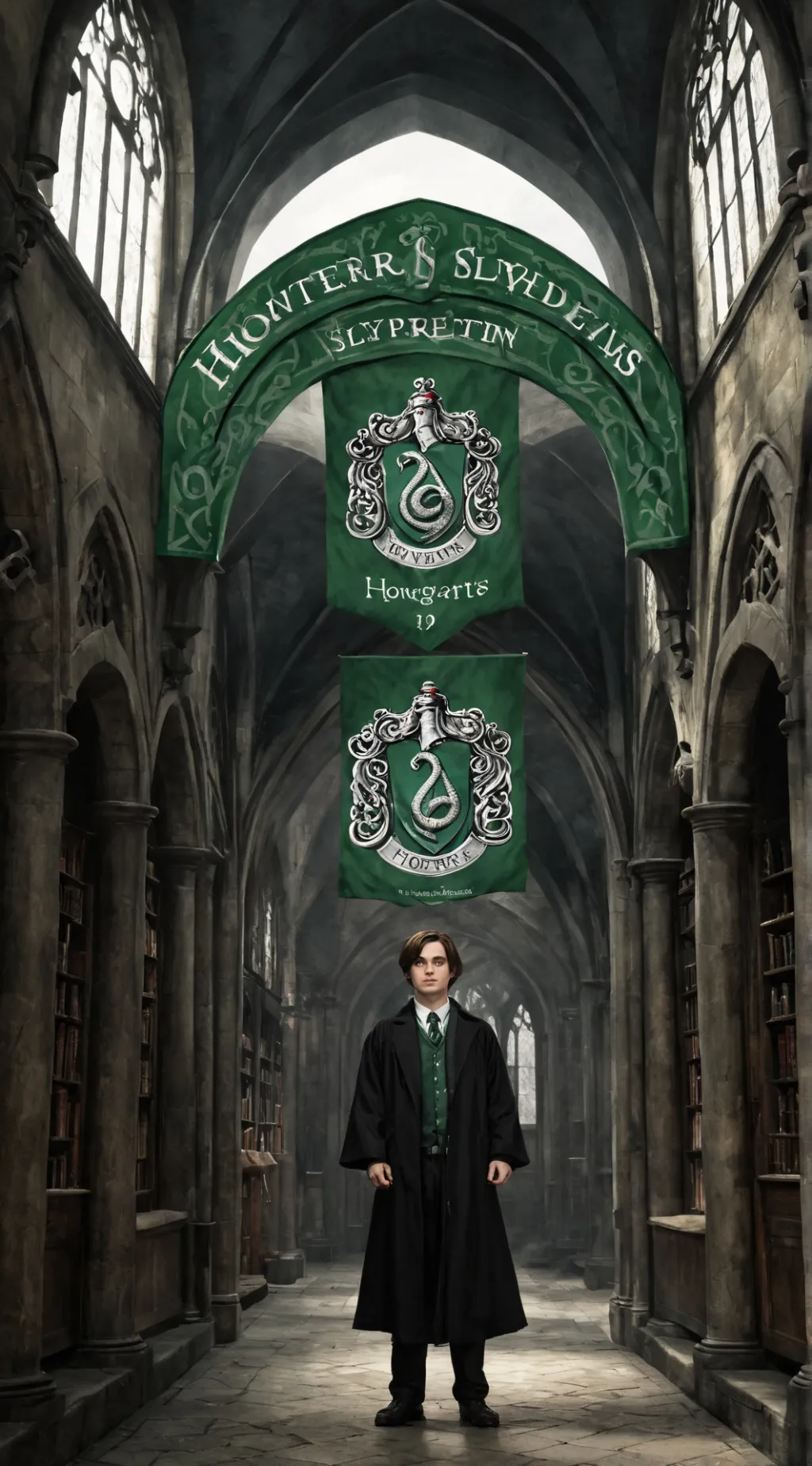 ai character: Slytherin Gang background