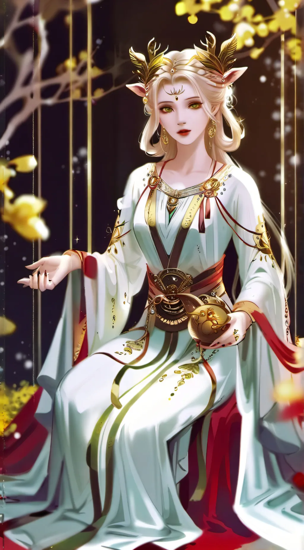 ai character: angelica beacon background