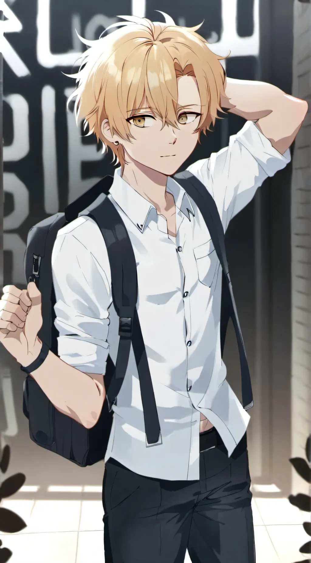 ai character: ben background