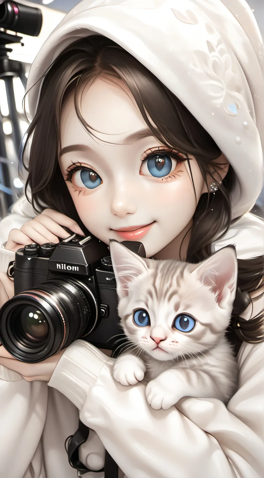 ai character: Bitmoji background