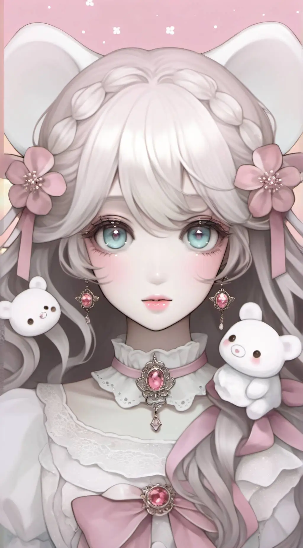 ai character: 🌈0MILO🌈 background