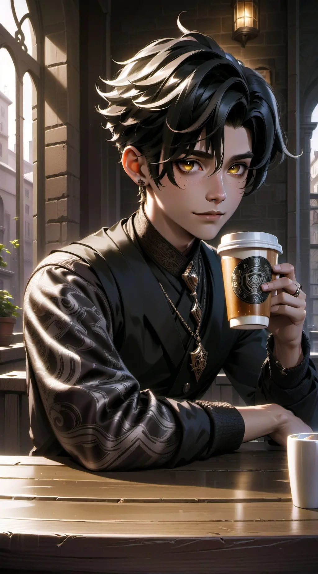 ai character: Luis background