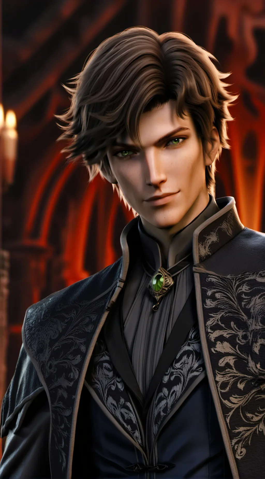 ai character: Mark background