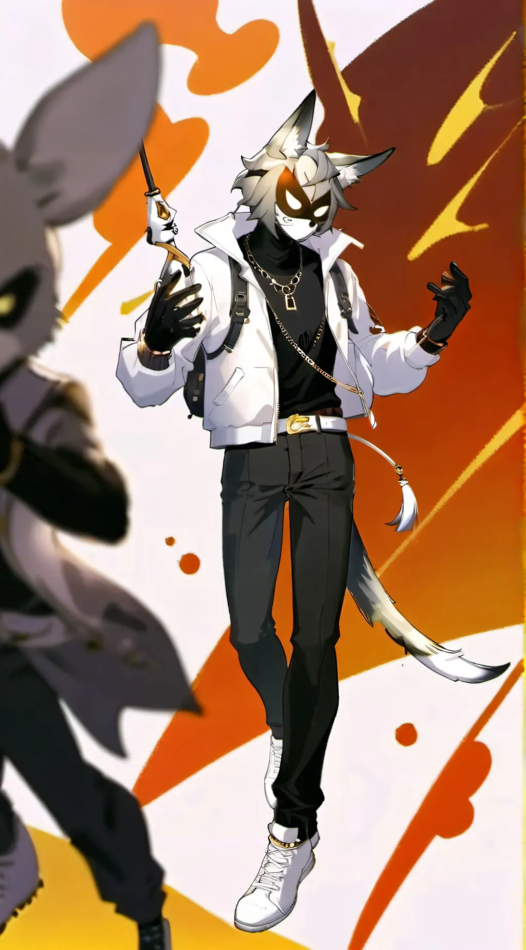 ai character: Infinite TheJackal background