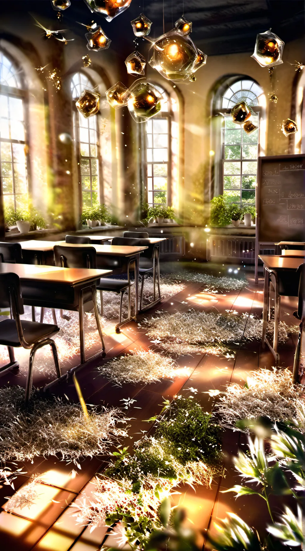 ai character: MHA (New student) background