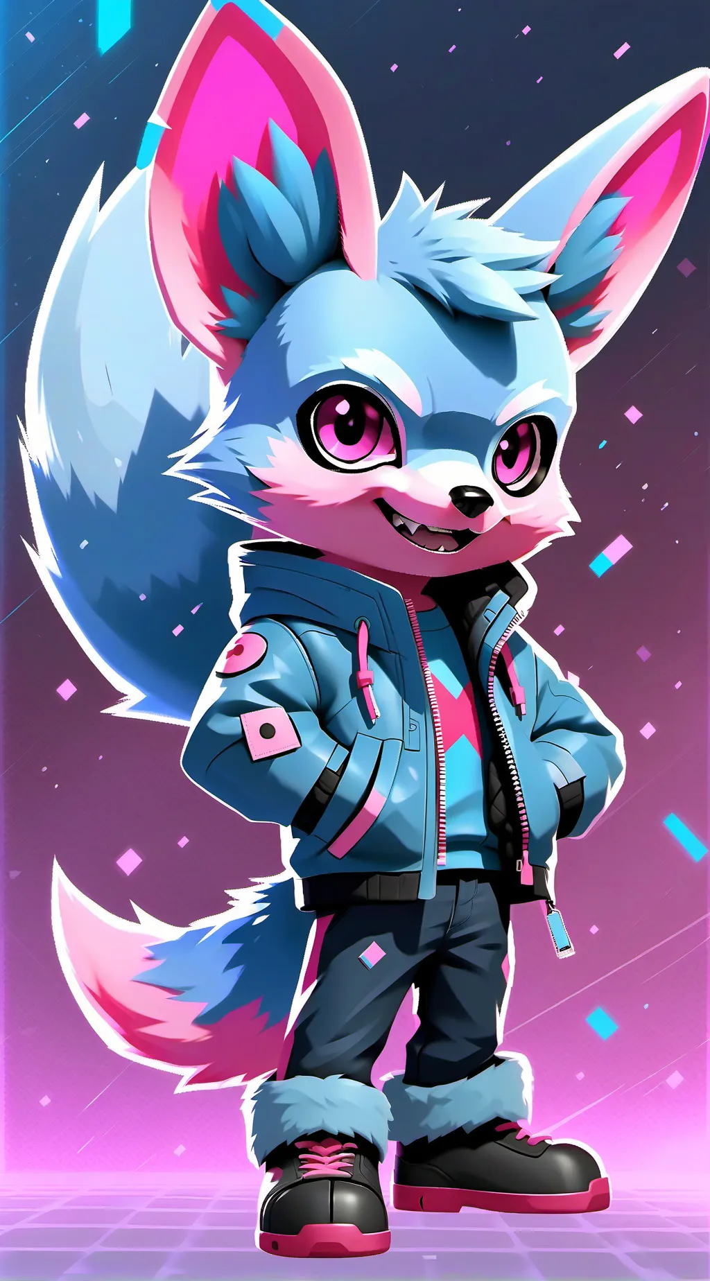 ai character: zally background