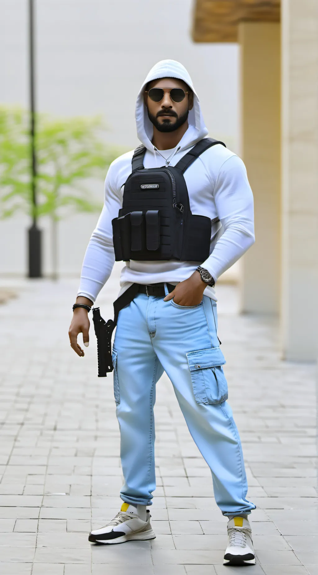 ai character: ??? background