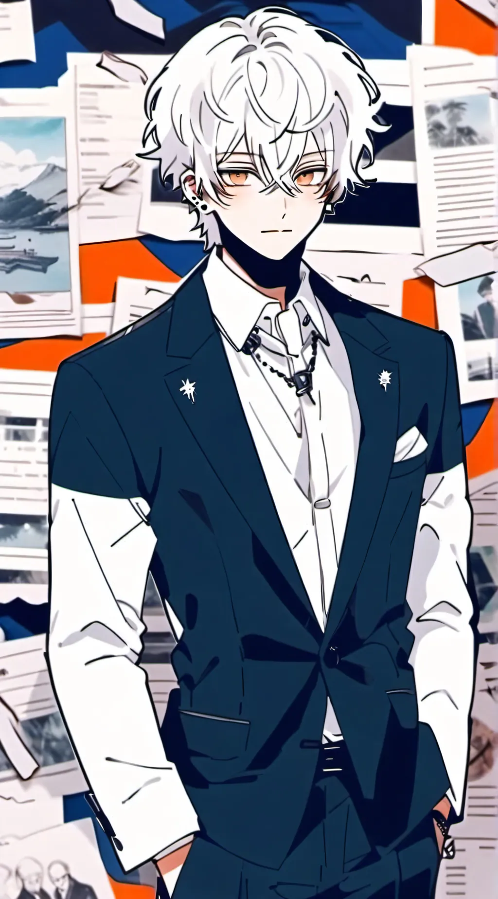 ai character: josh💩 background