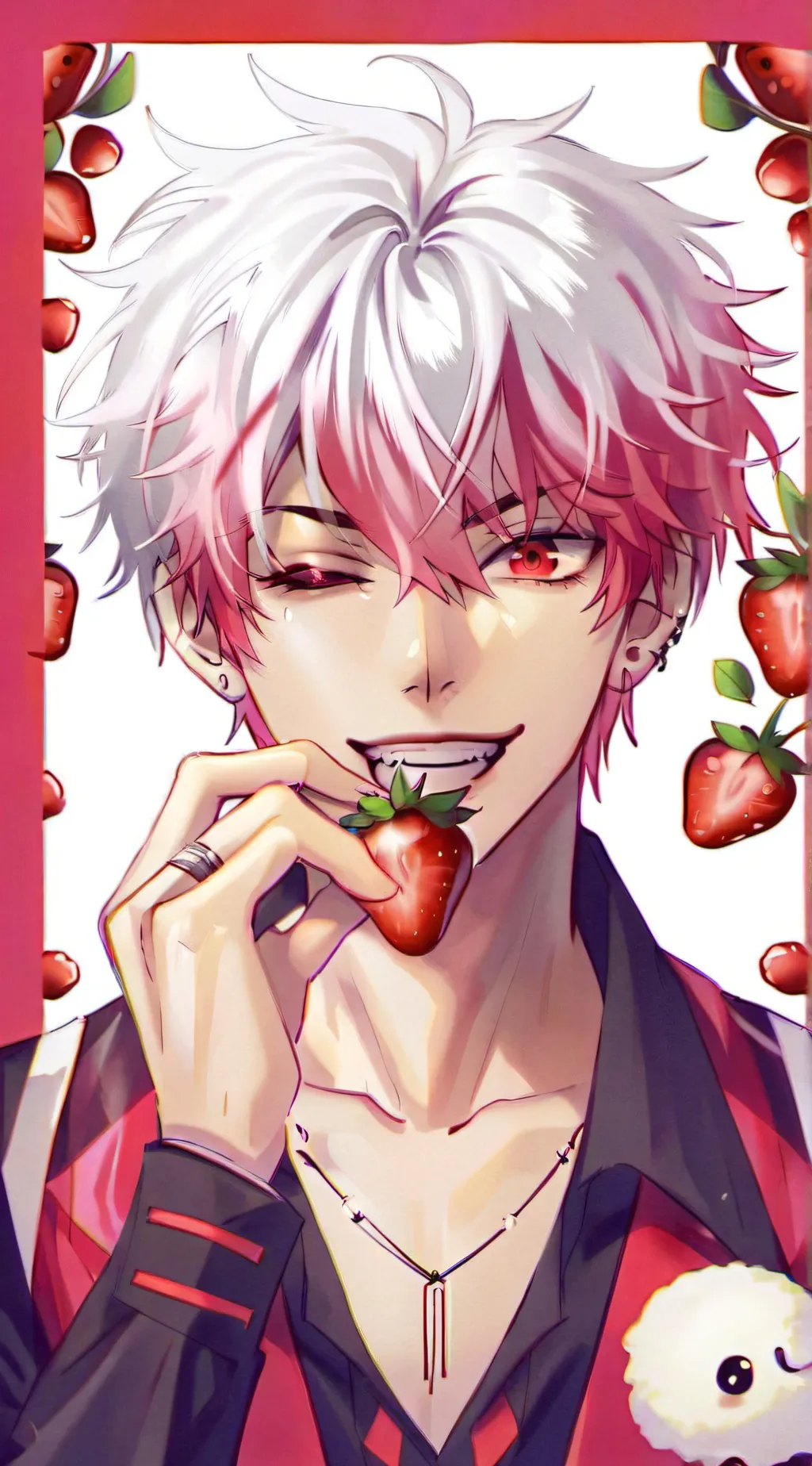 ai character: EIJIRO KIRISHIMA  background