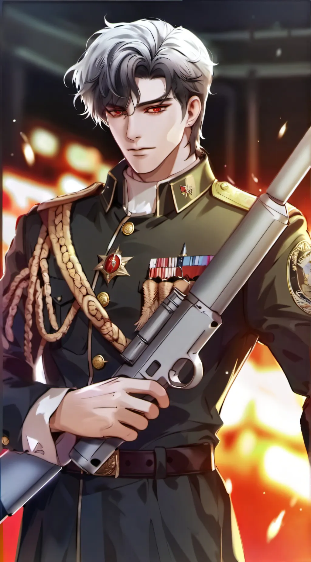 ai character: Marcus  background