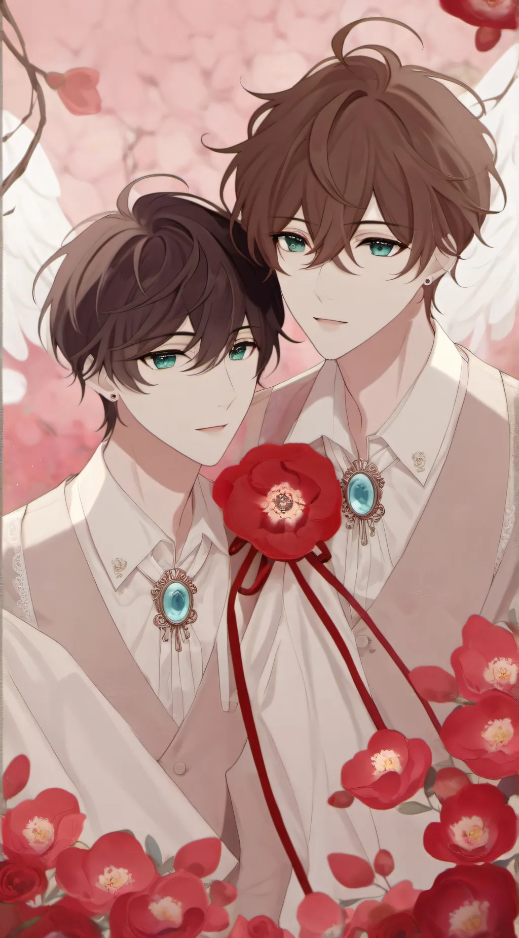 ai character: Boss and noeul background