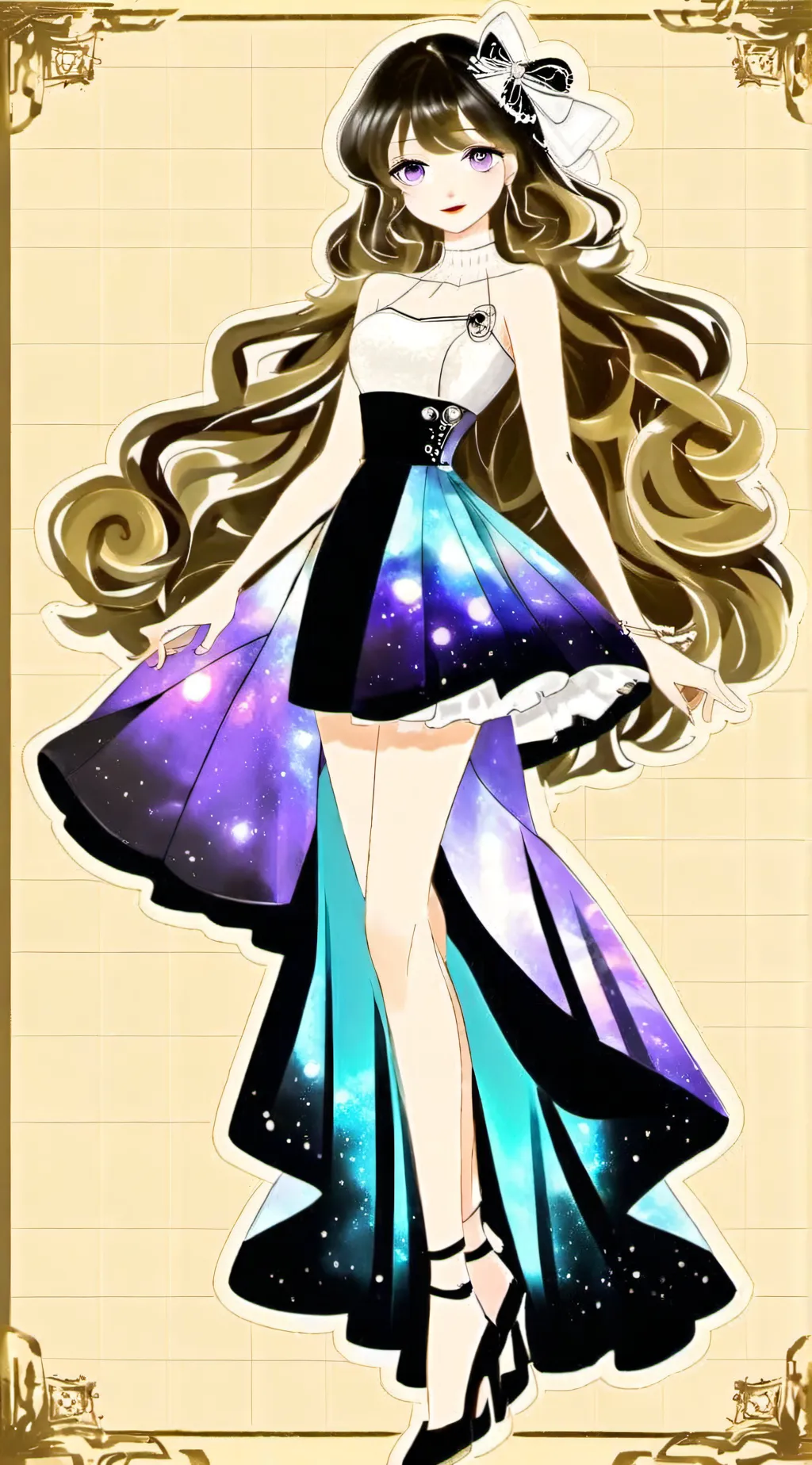 ai character: Addy background