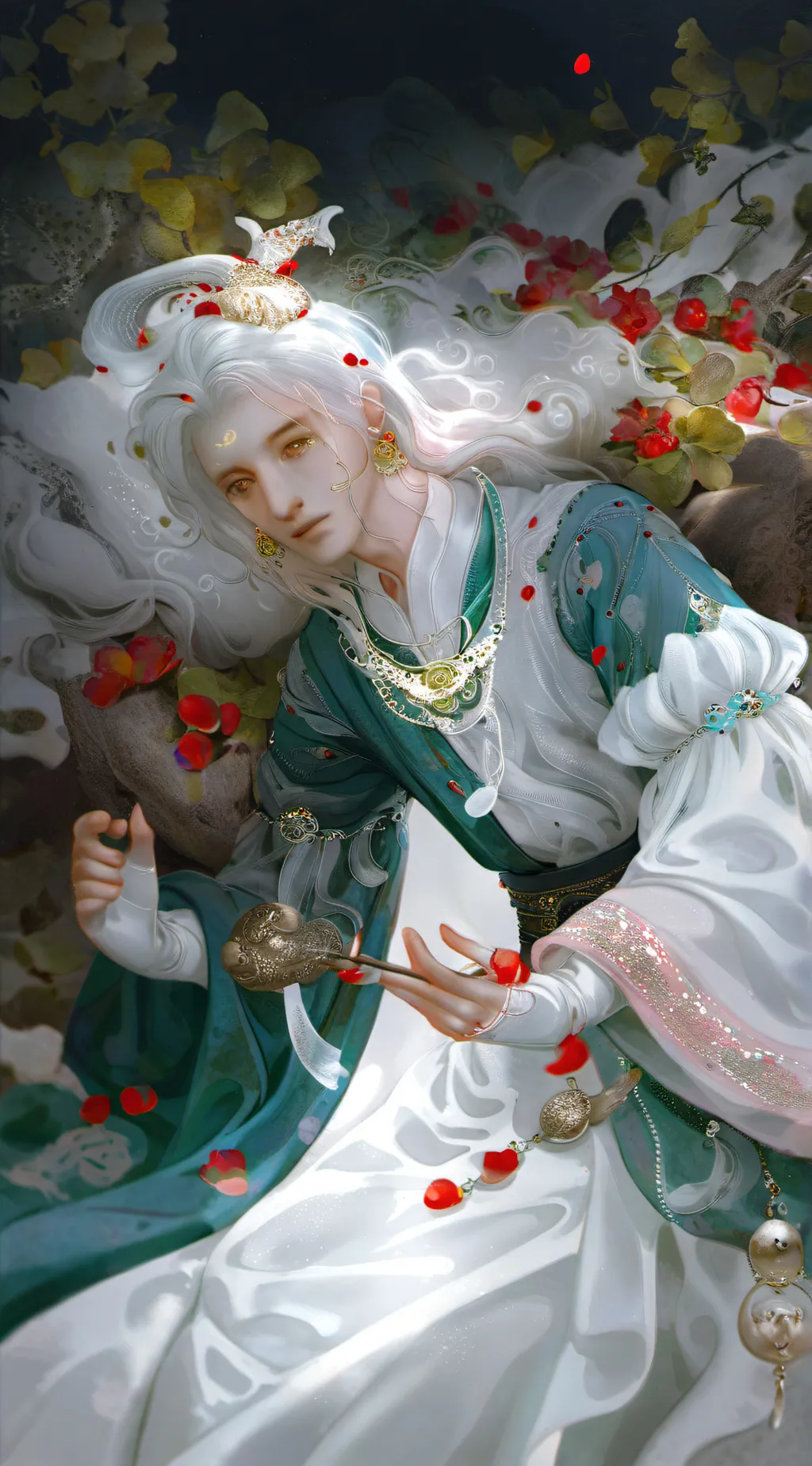 ai character: love  background