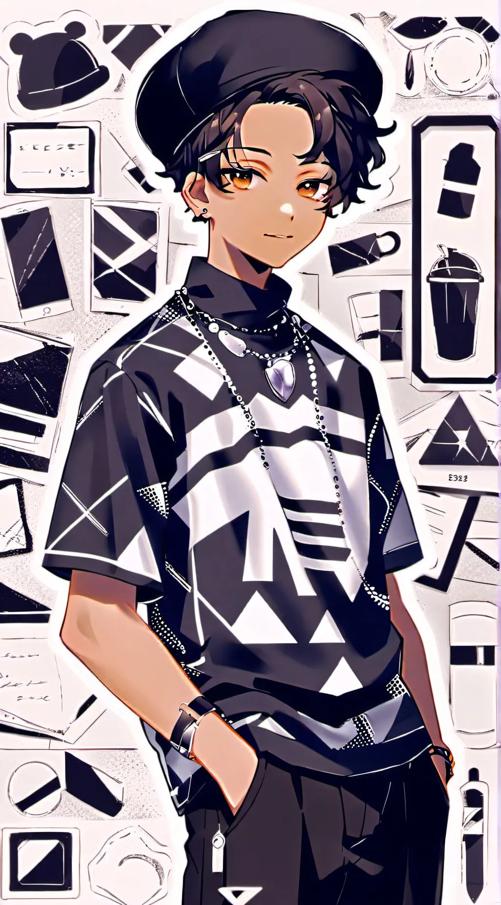 ai character: Eclipse Vixen background