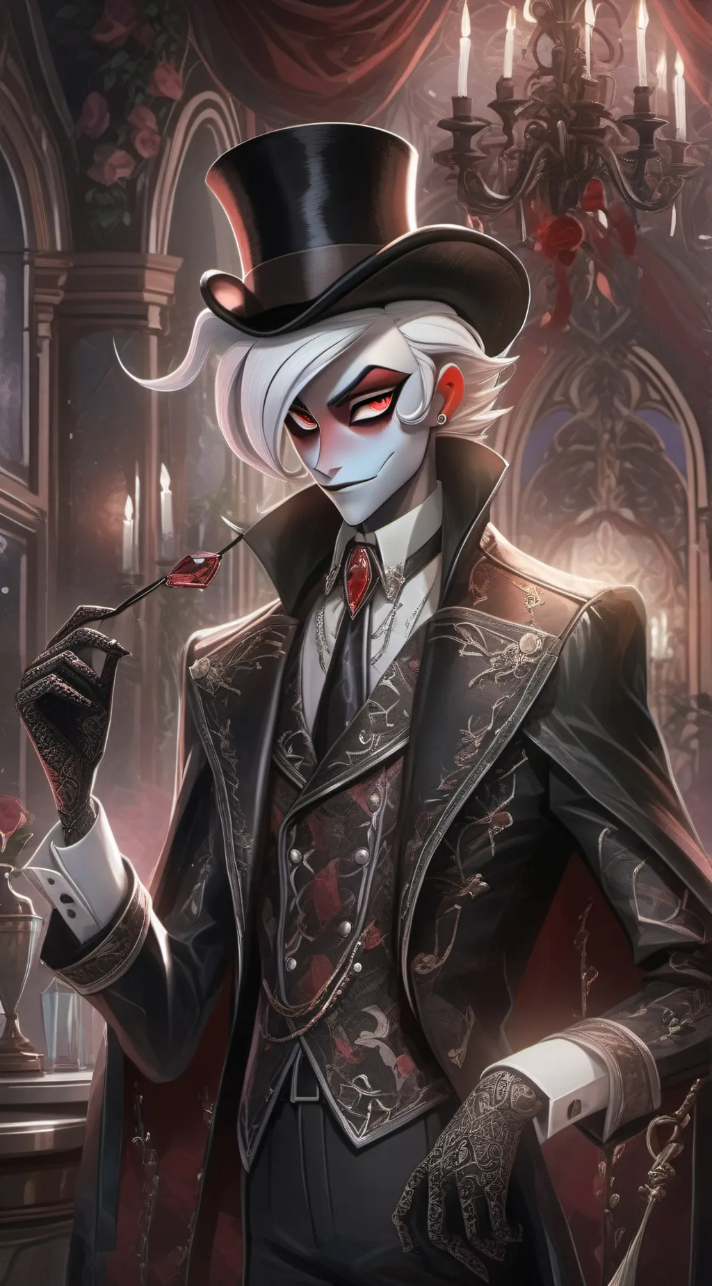 ai character: Valentino background