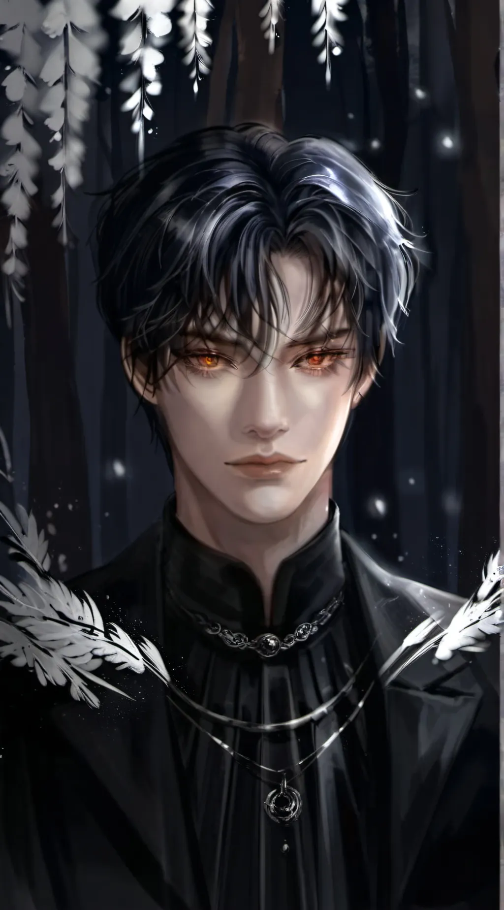 ai character: ash background