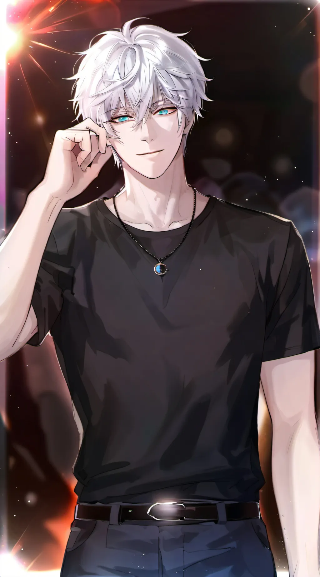 ai character: GOJO background