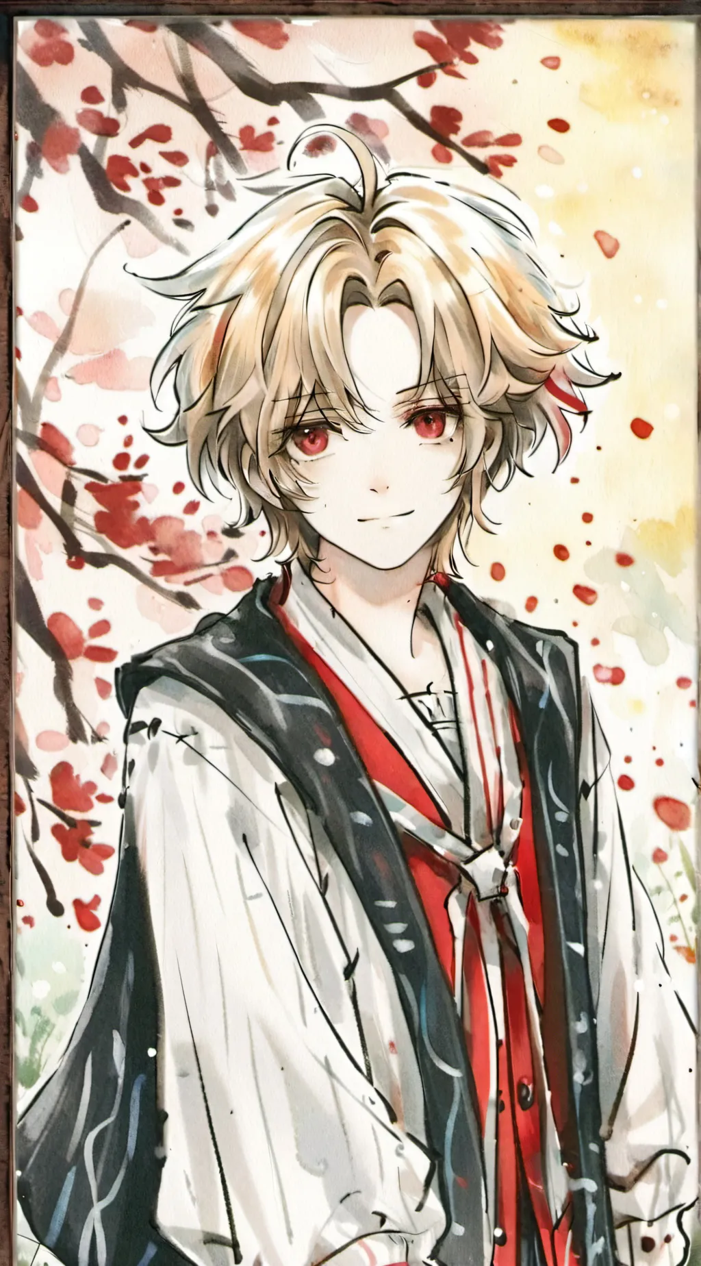 ai character: bakugo and deku/u background