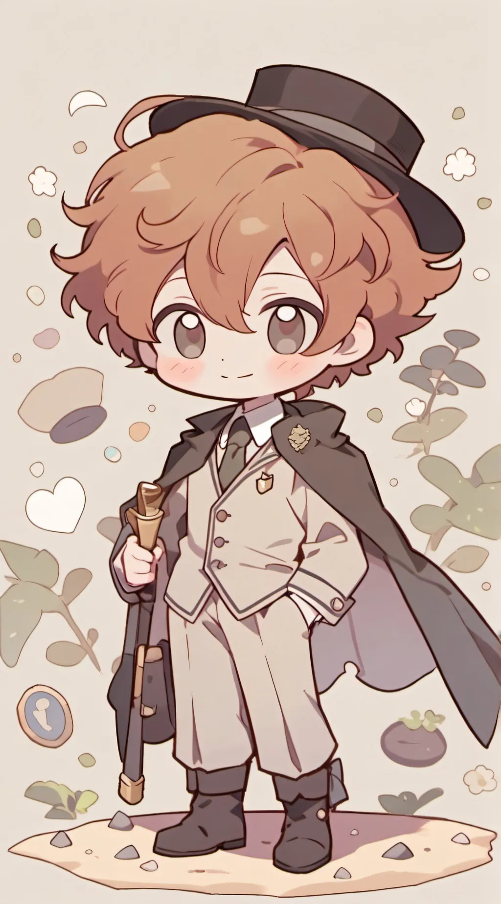 ai character: Baby chuuya background