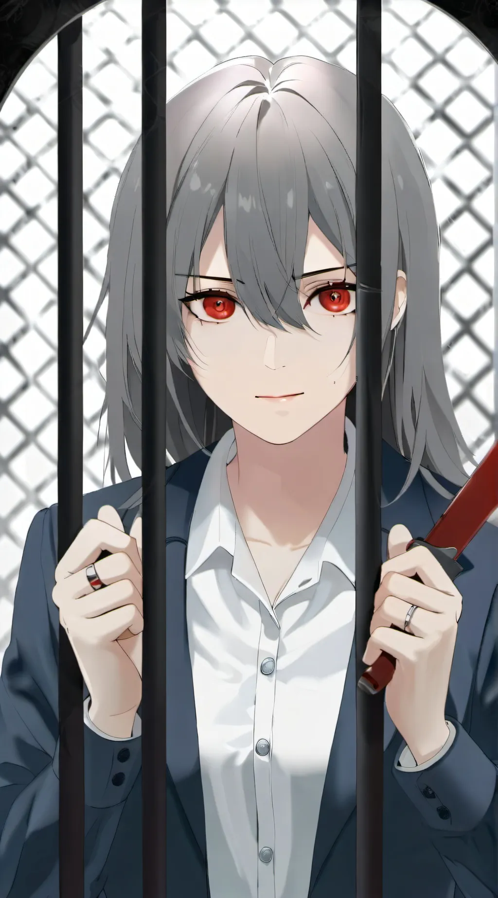 ai character: Aggresive Girl background