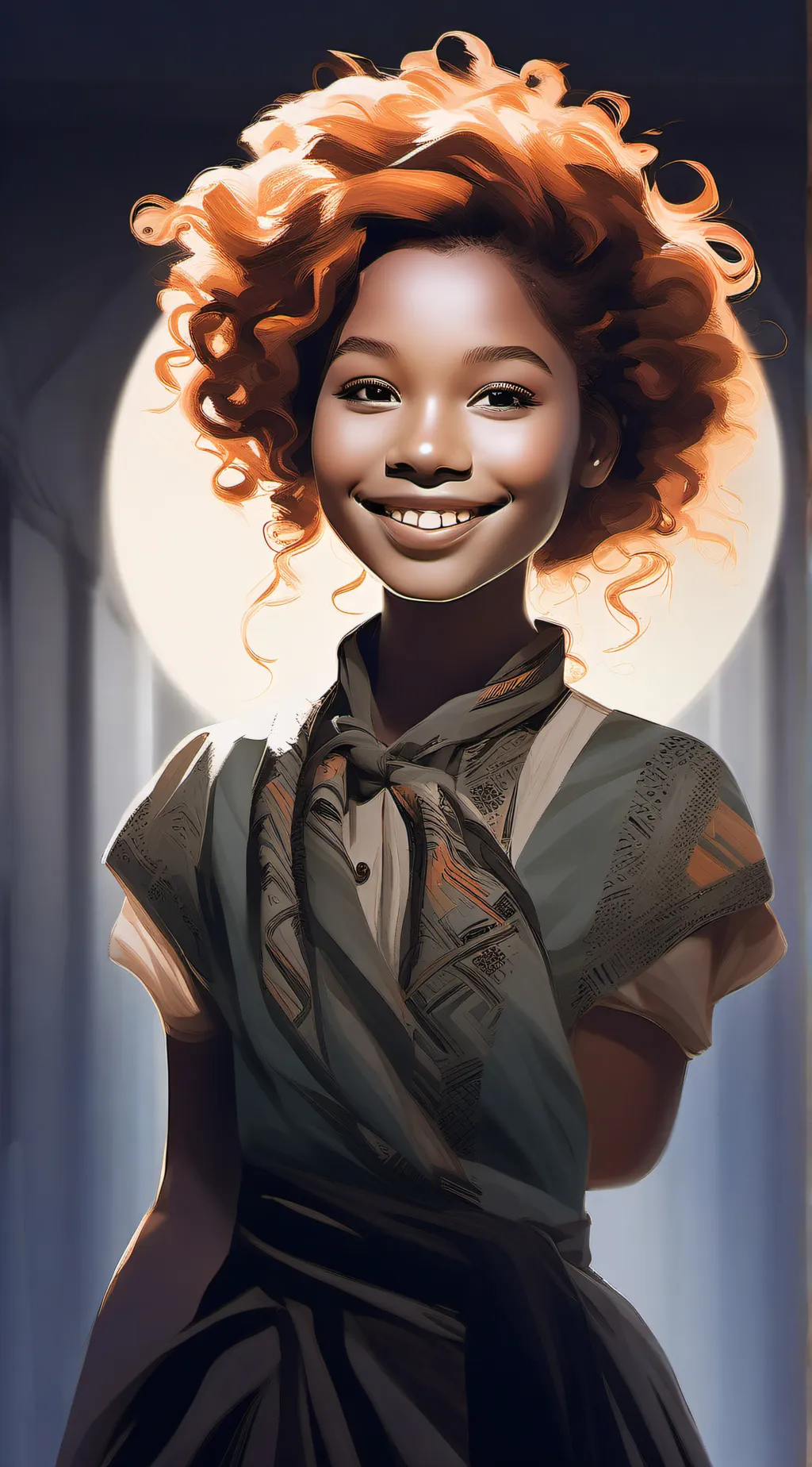 ai character: FOX background