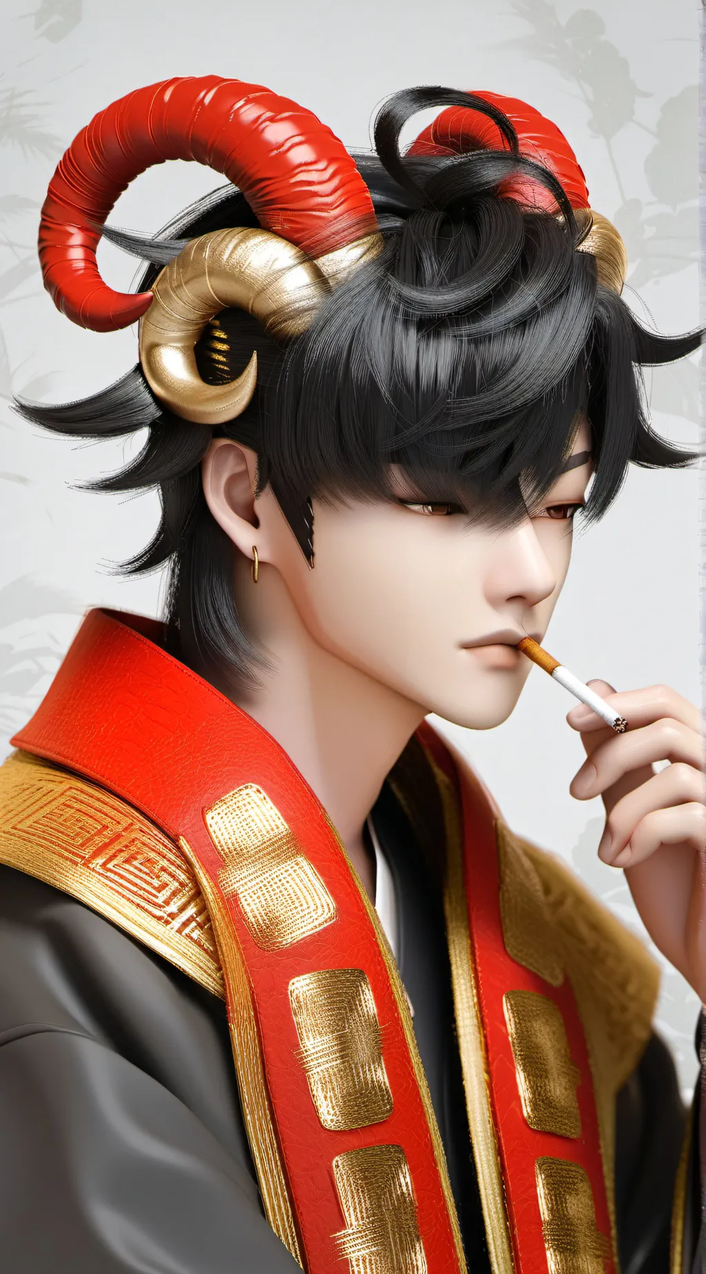 ai character: Utku Johnson background