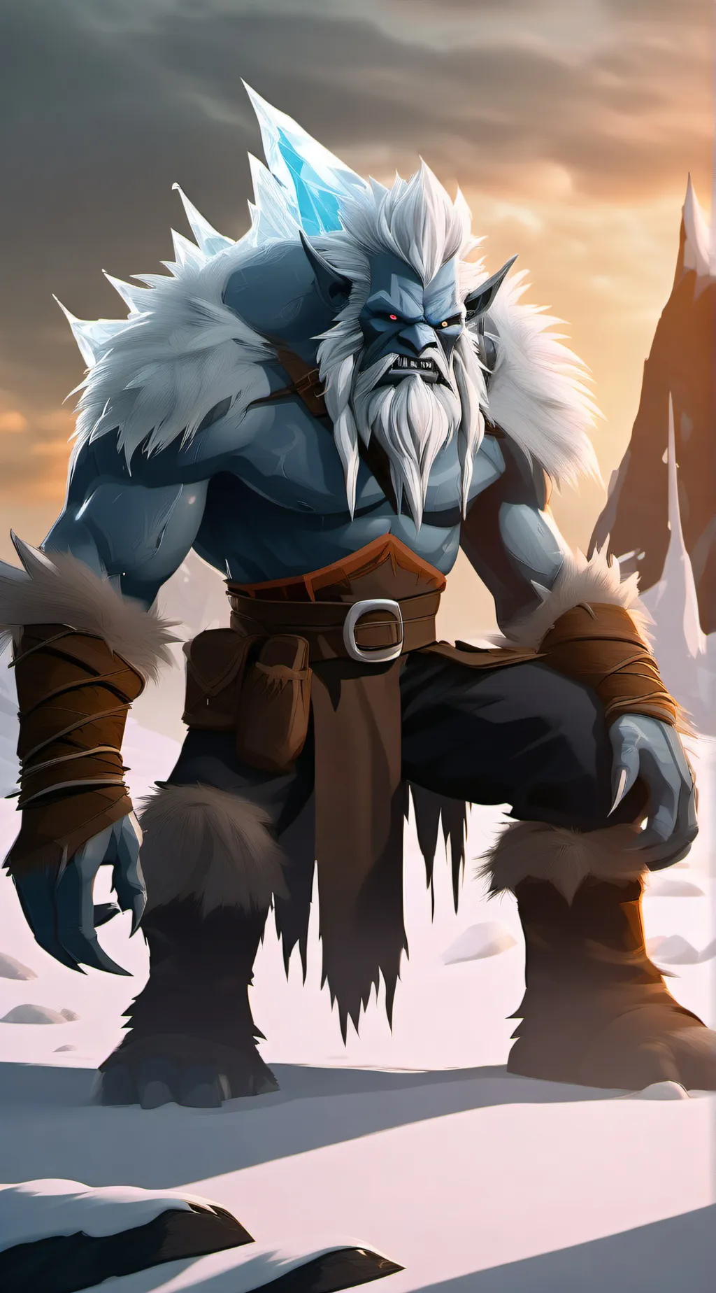 ai character: WhiteBeard background