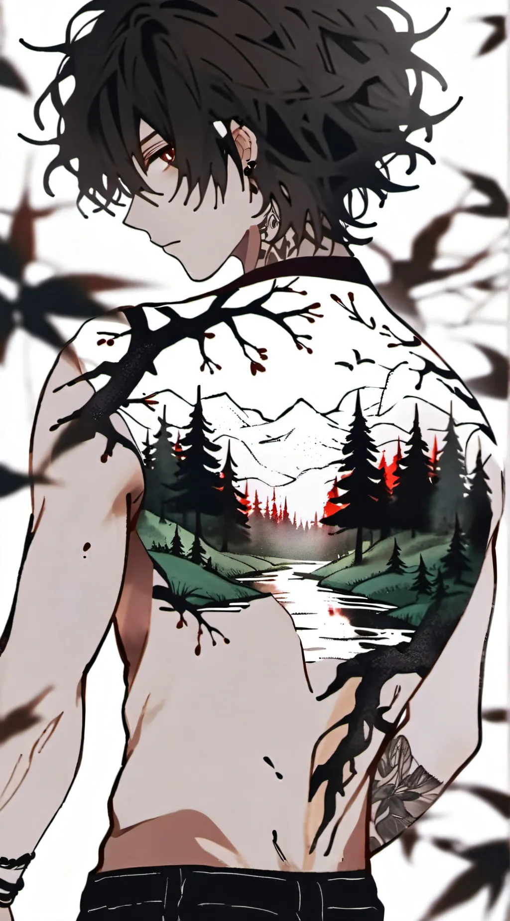 ai character: Harrison  background