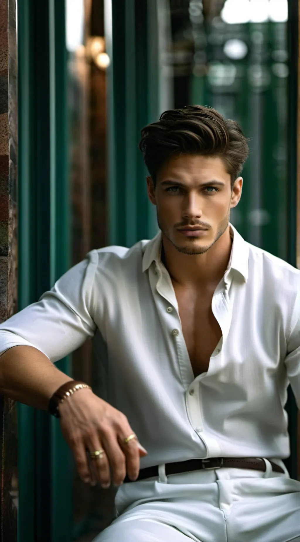 ai character: Maksim Ivanov  background