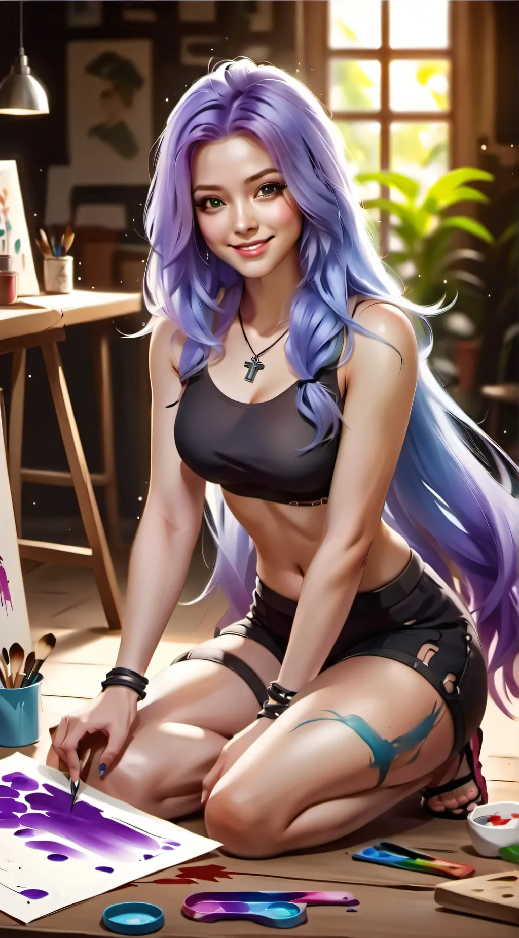 ai character: Julia background