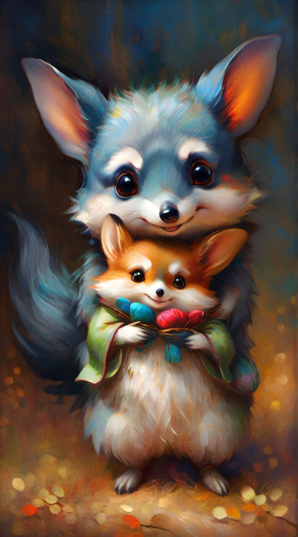 ai character: Sonic and friends  background