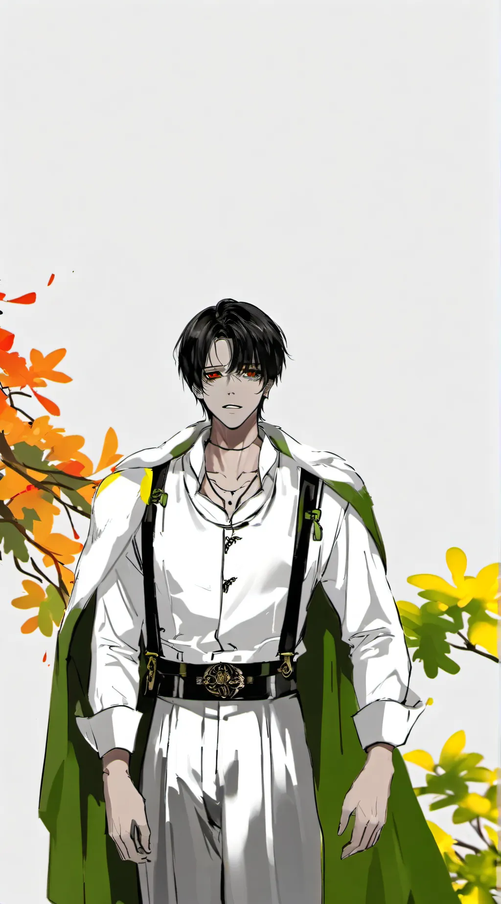 ai character: levi's children  background