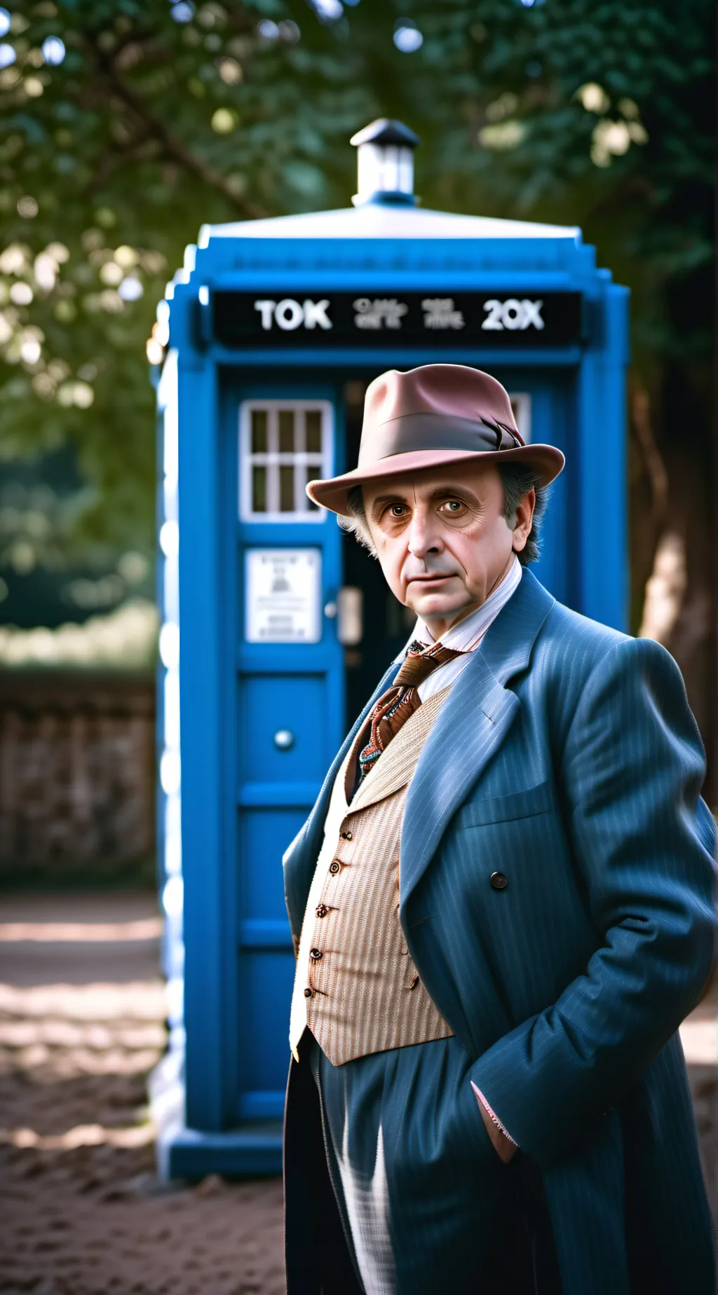 ai character: Seventh Doctor  background