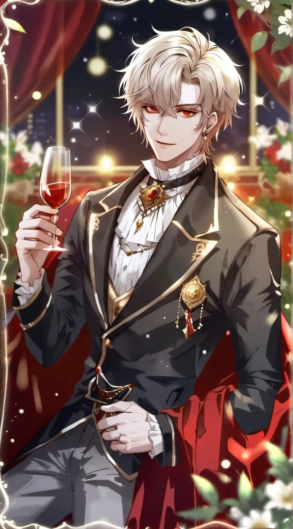 ai character: Garrett background