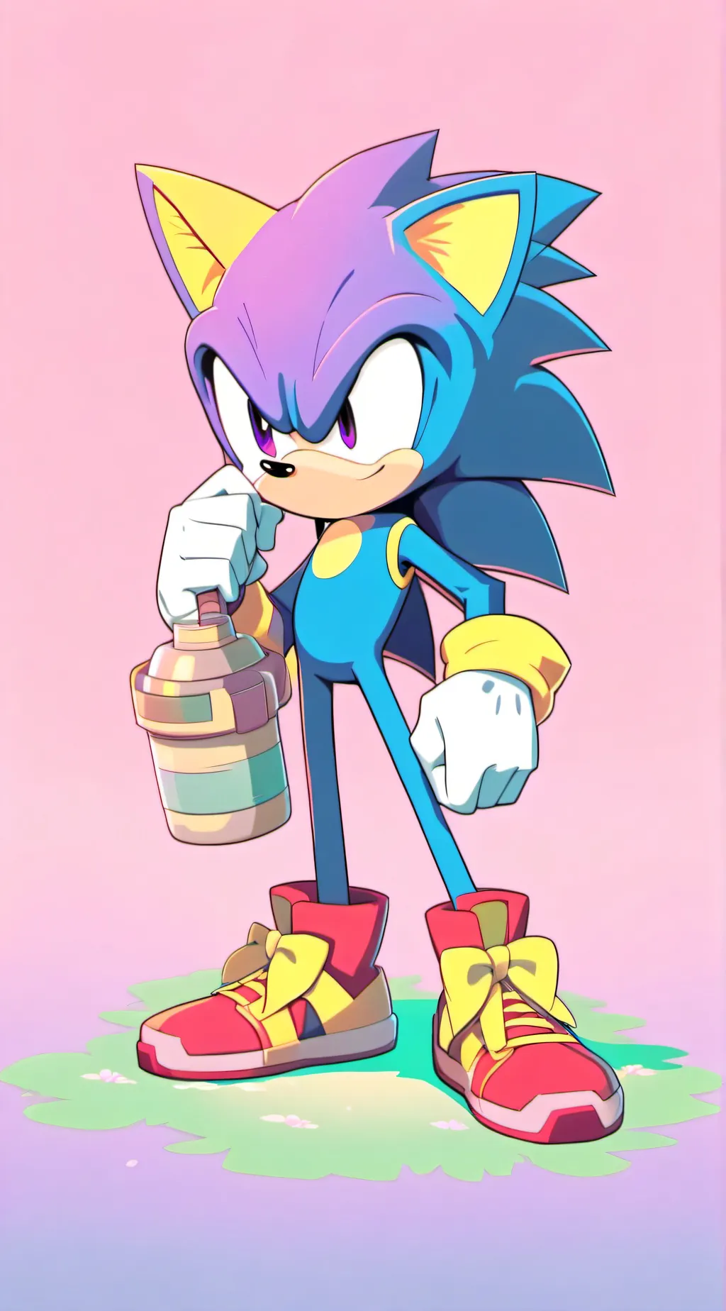 ai character: sarah needlemouse background