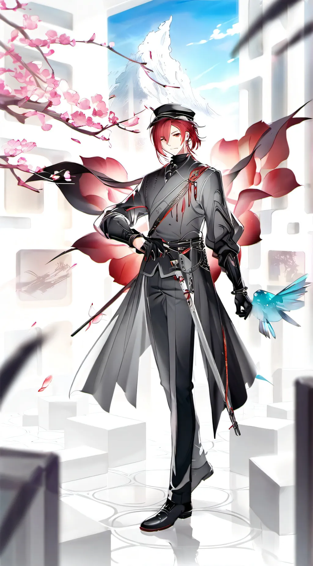 ai character: Fanloid xydrick background