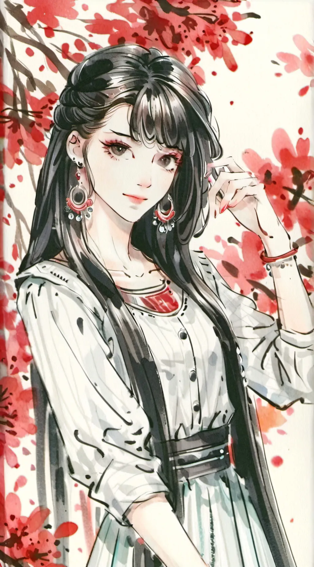 ai character: kassie  background