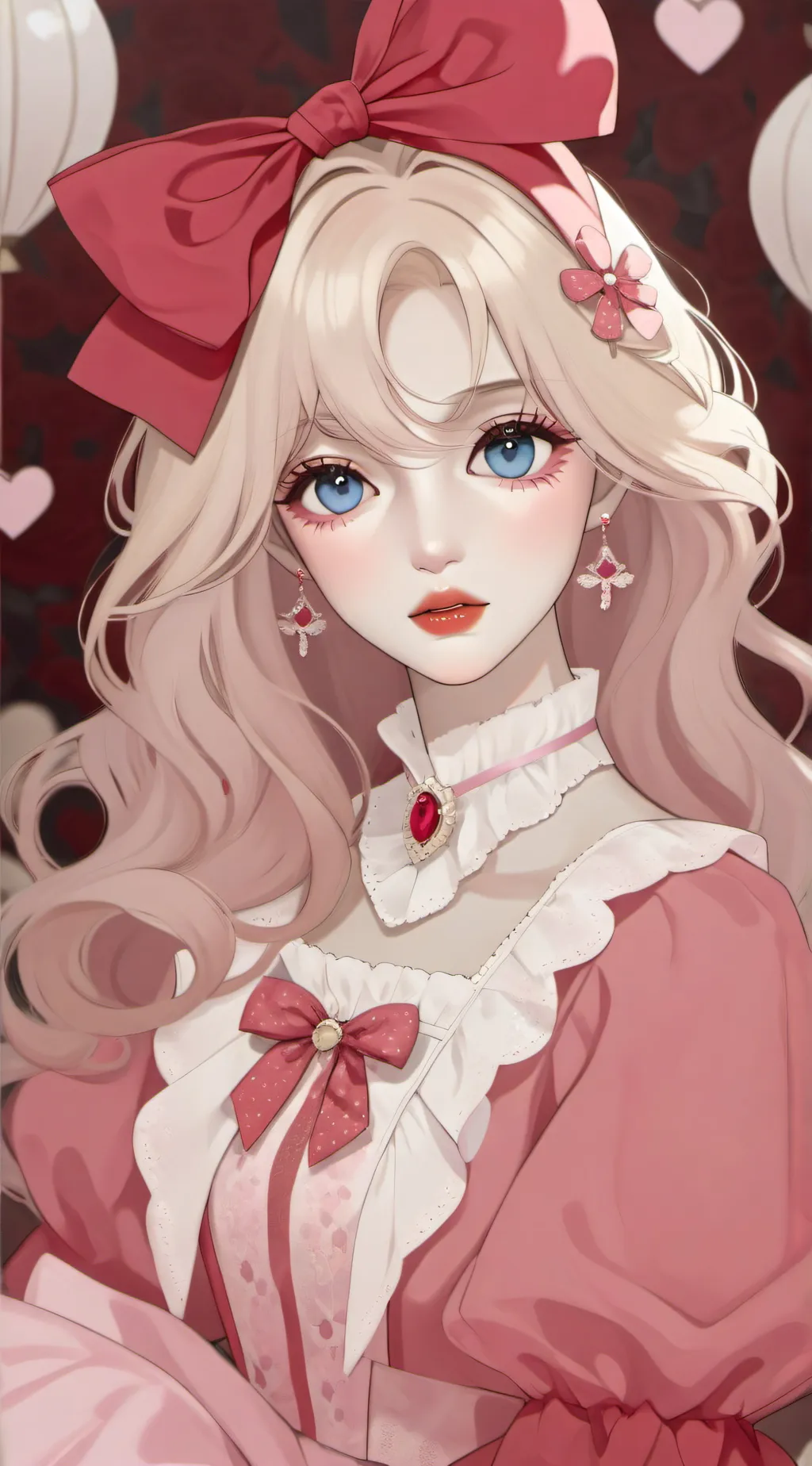 ai character: luna background