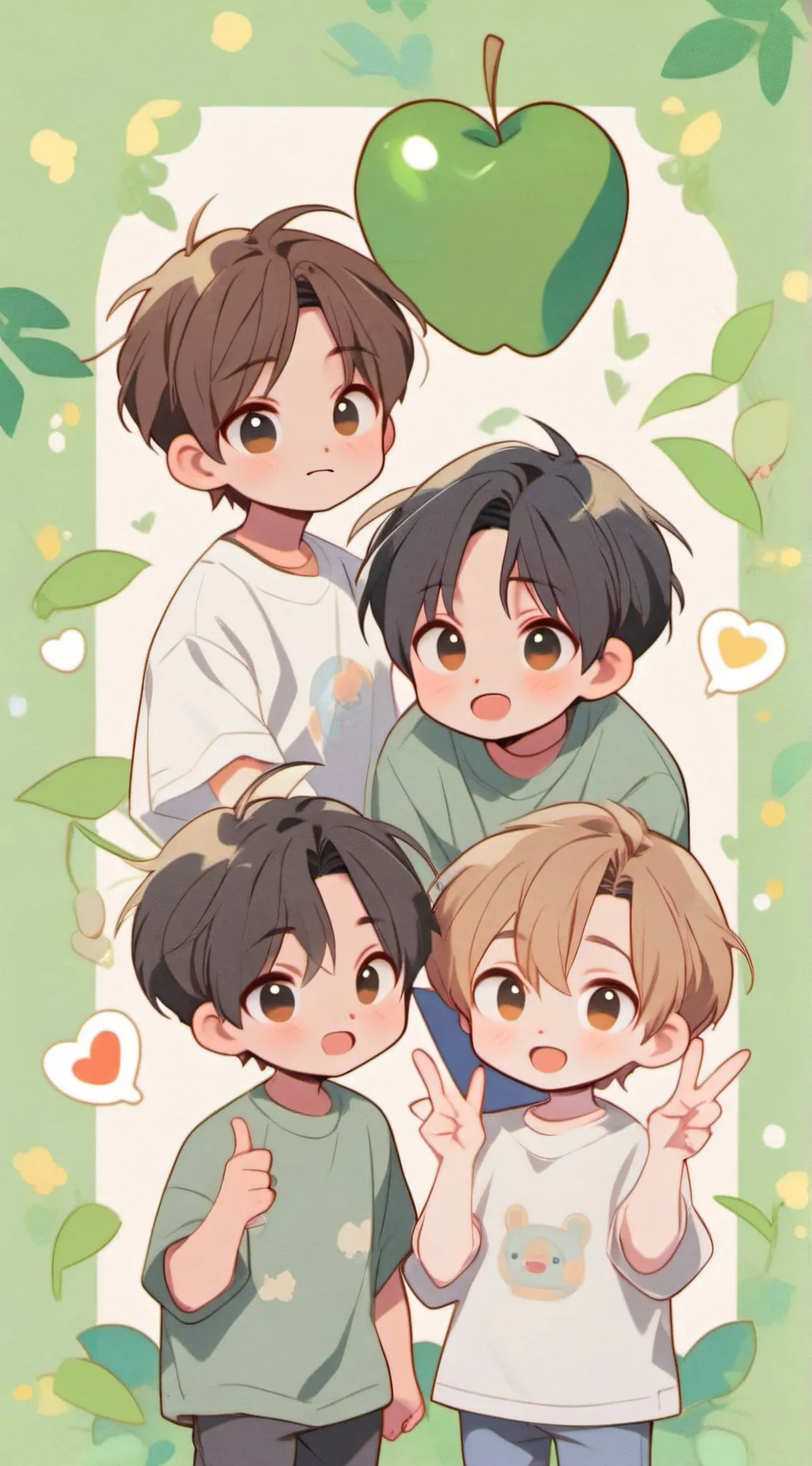 ai character: Enhypen background