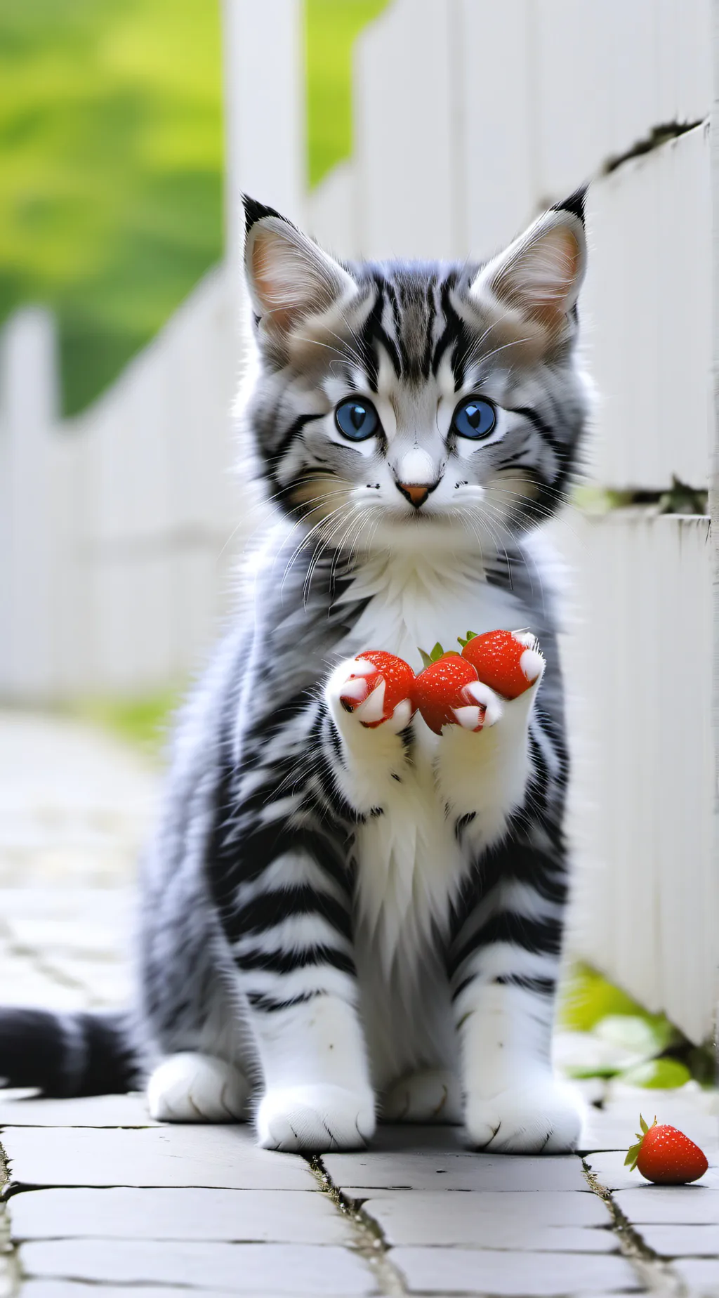 ai character: Cat background