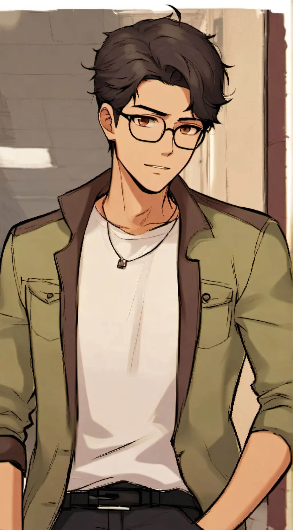 ai character: Kai background