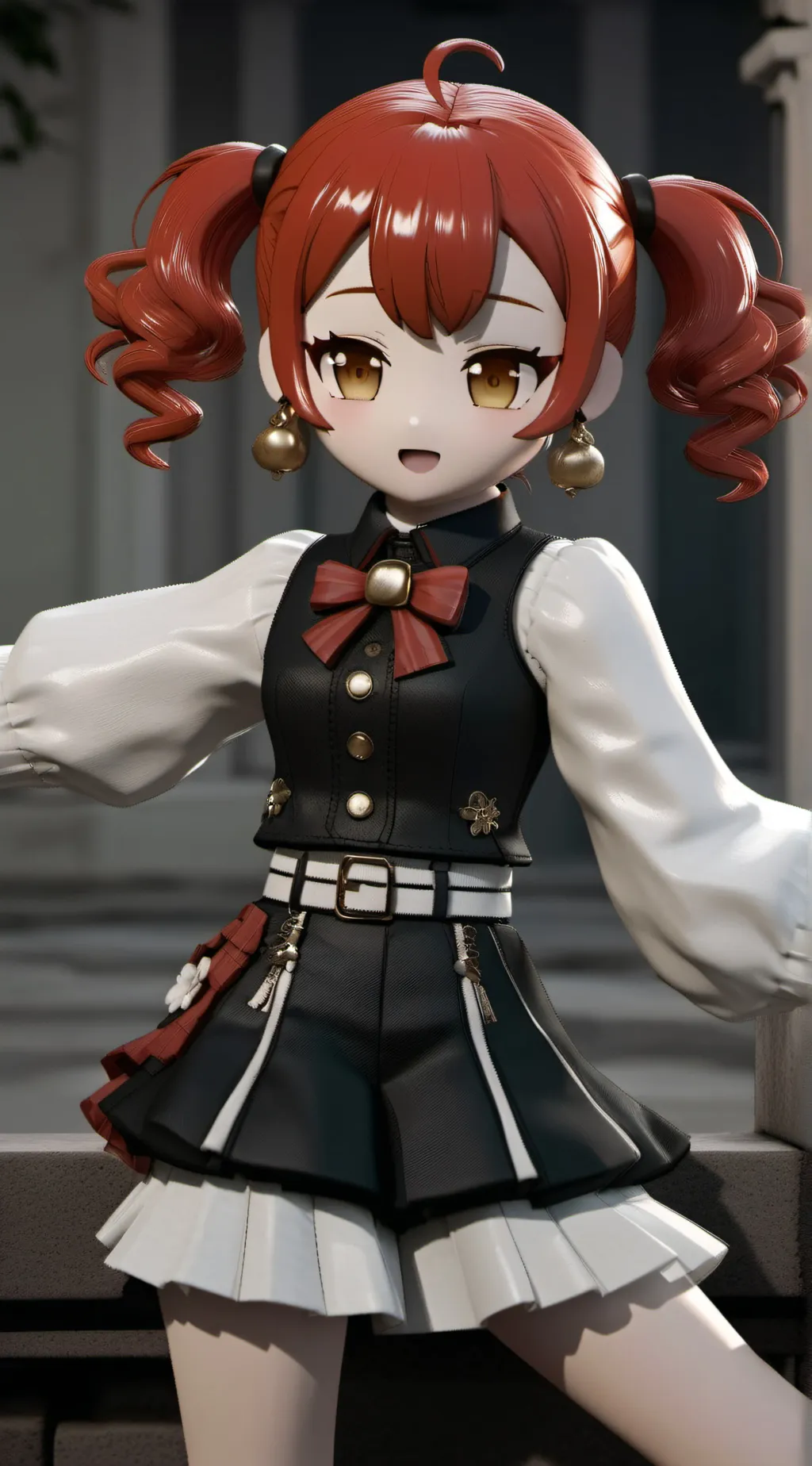 ai character: Teto  background