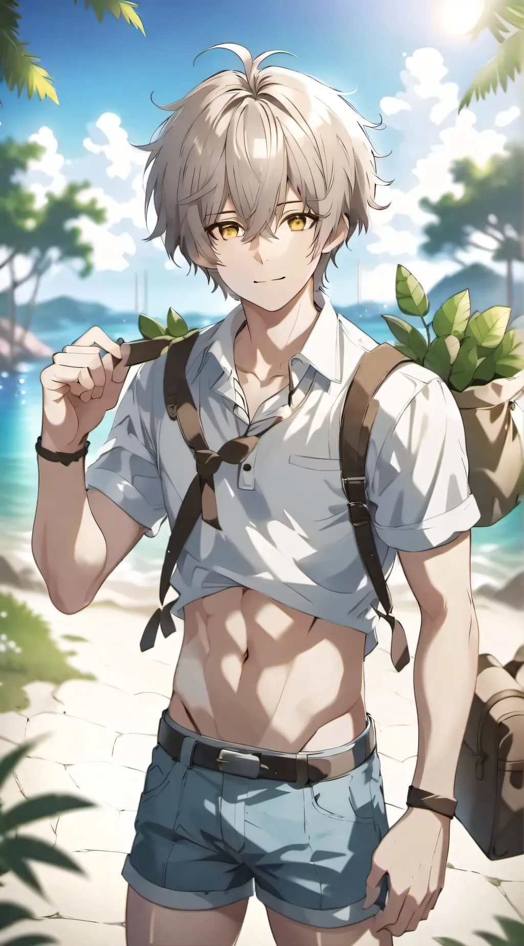 ai character: alaskala background